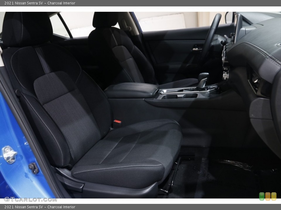 Charcoal Interior Front Seat for the 2021 Nissan Sentra SV #145864747