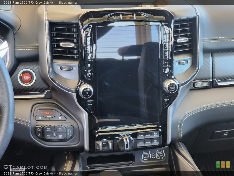 Black Interior Controls for the 2023 Ram 1500 TRX Crew Cab 4x4 #145865311