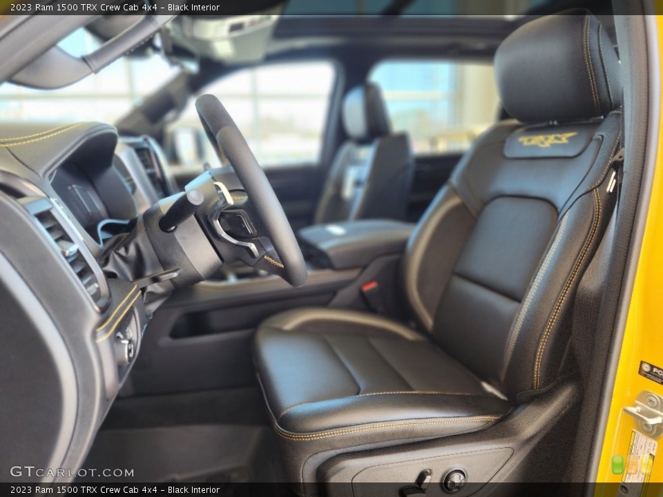 Black Interior Front Seat for the 2023 Ram 1500 TRX Crew Cab 4x4 #145865317