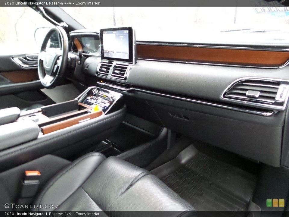 Ebony Interior Dashboard for the 2020 Lincoln Navigator L Reserve 4x4 #145866397