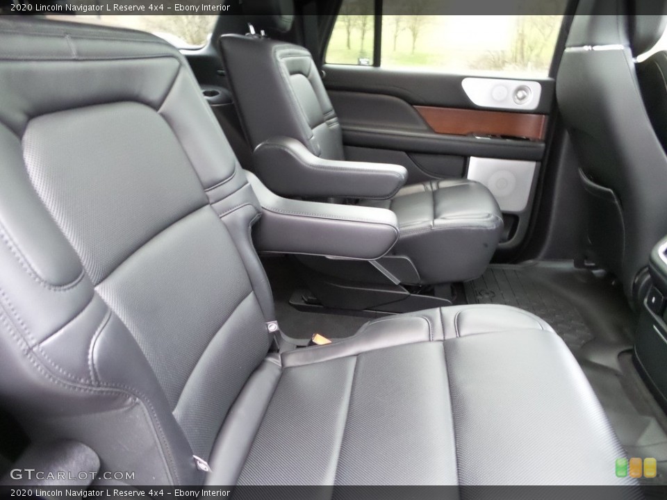 Ebony Interior Rear Seat for the 2020 Lincoln Navigator L Reserve 4x4 #145866415