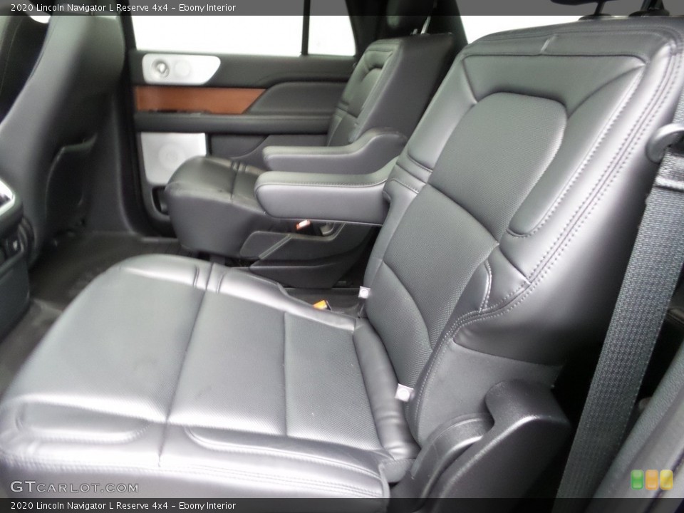 Ebony Interior Rear Seat for the 2020 Lincoln Navigator L Reserve 4x4 #145866475