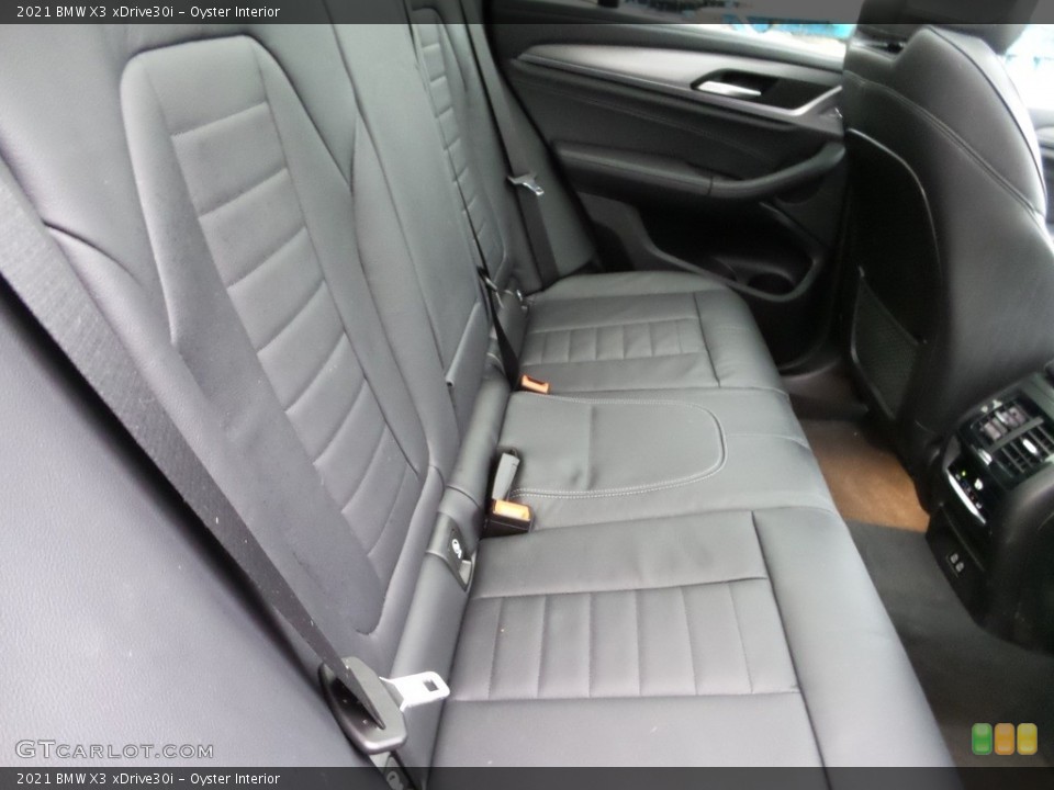 Oyster Interior Rear Seat for the 2021 BMW X3 xDrive30i #145867111