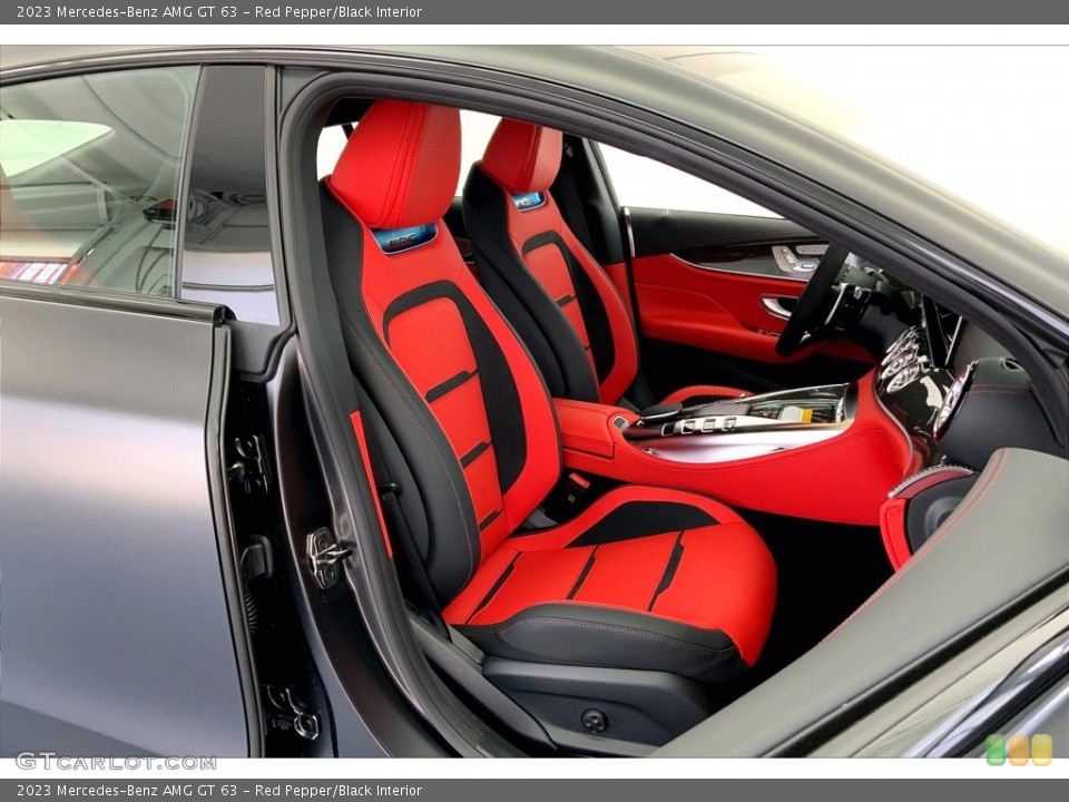 Red Pepper/Black Interior Photo for the 2023 Mercedes-Benz AMG GT 63 #145868155