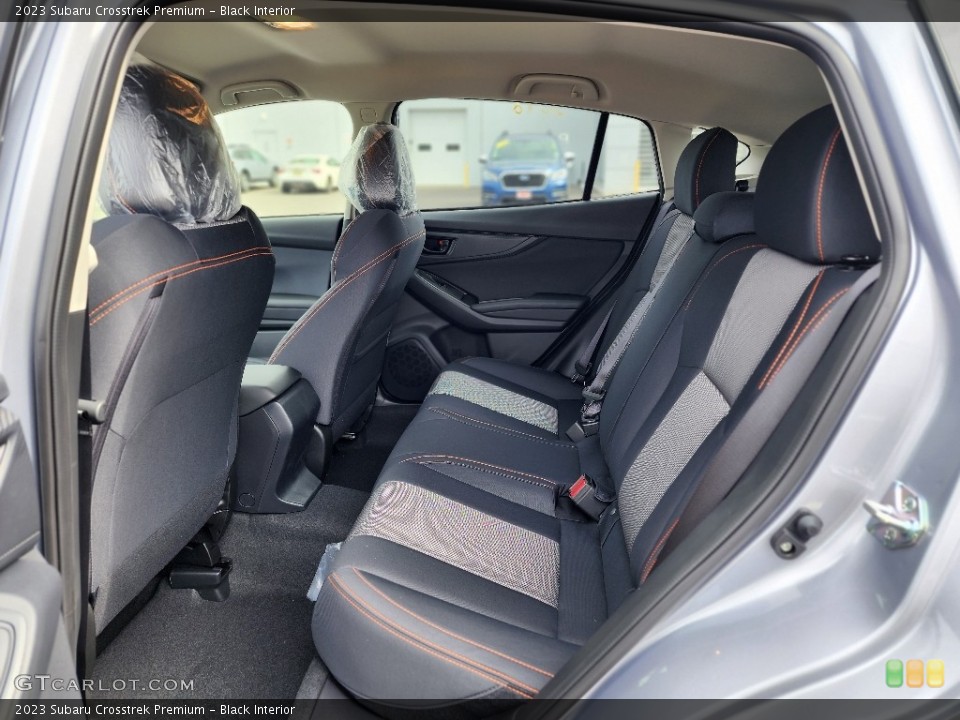 Black Interior Rear Seat for the 2023 Subaru Crosstrek Premium #145869091