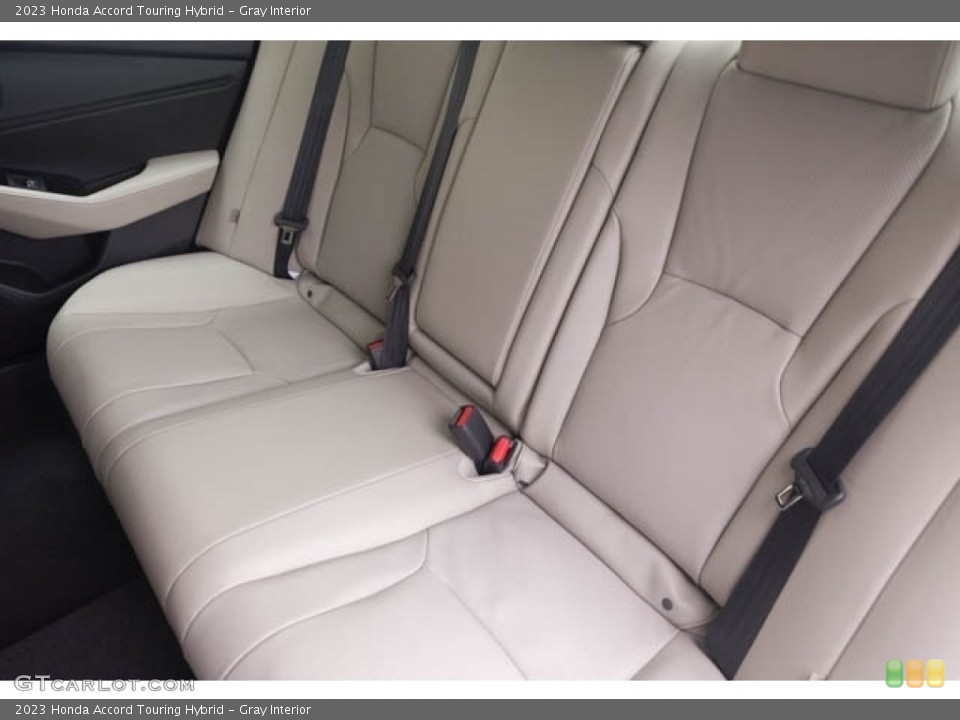 Gray Interior Rear Seat for the 2023 Honda Accord Touring Hybrid #145871212
