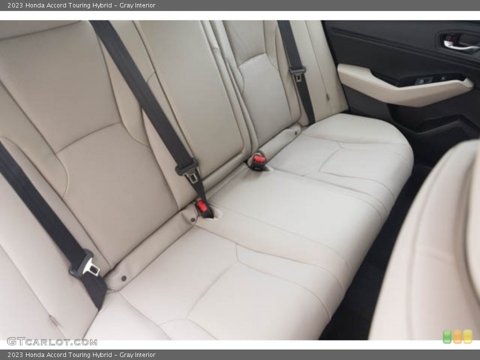 Gray Interior Rear Seat for the 2023 Honda Accord Touring Hybrid #145871242