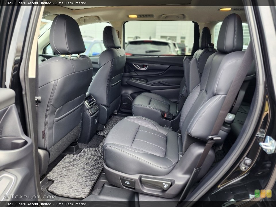 Slate Black Interior Rear Seat for the 2023 Subaru Ascent Limited #145871335