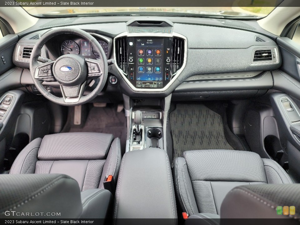 Slate Black Interior Dashboard for the 2023 Subaru Ascent Limited #145871362