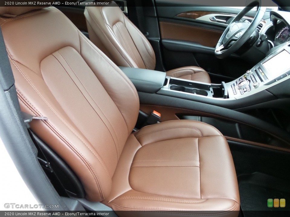 Ebony/Terracotta Interior Front Seat for the 2020 Lincoln MKZ Reserve AWD #145871710