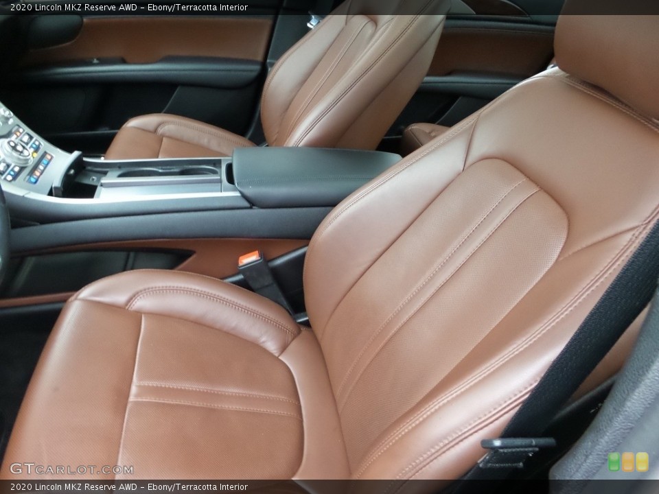 Ebony/Terracotta Interior Front Seat for the 2020 Lincoln MKZ Reserve AWD #145871749