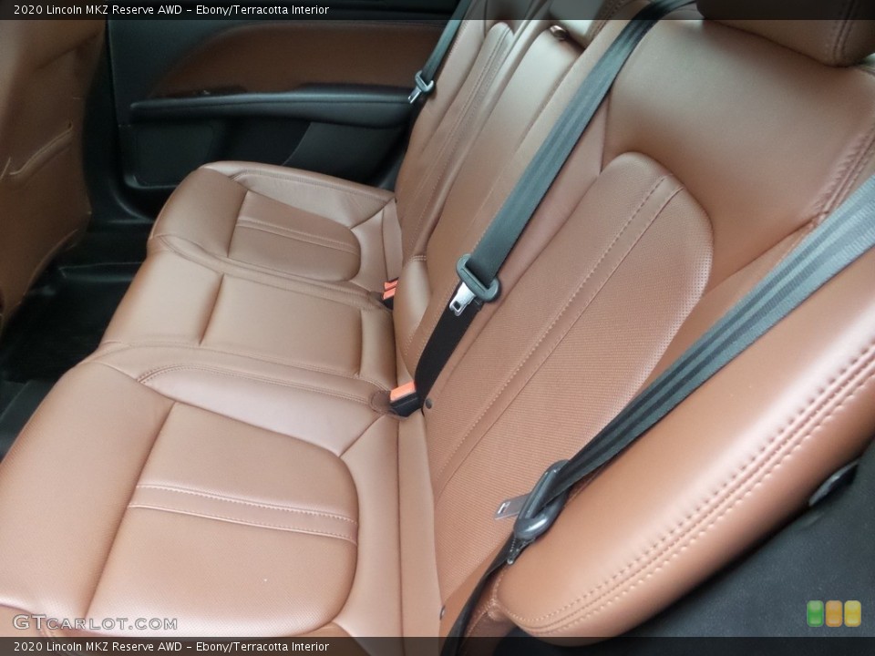 Ebony/Terracotta Interior Rear Seat for the 2020 Lincoln MKZ Reserve AWD #145871761