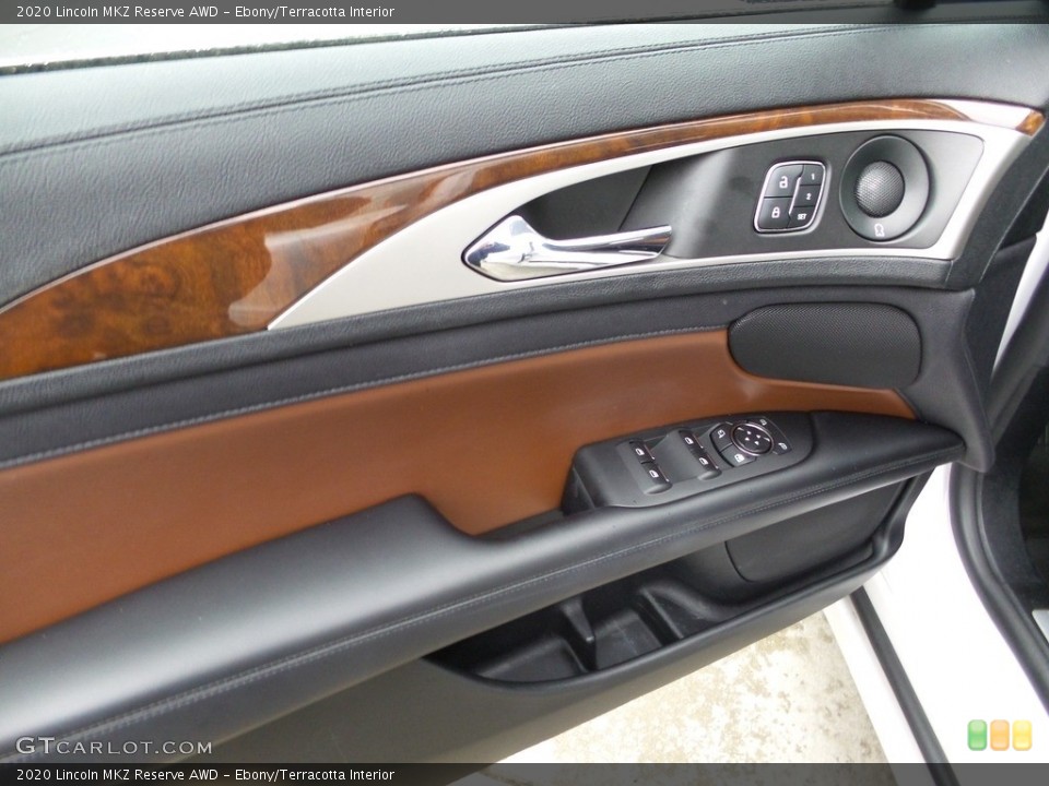 Ebony/Terracotta Interior Door Panel for the 2020 Lincoln MKZ Reserve AWD #145871794