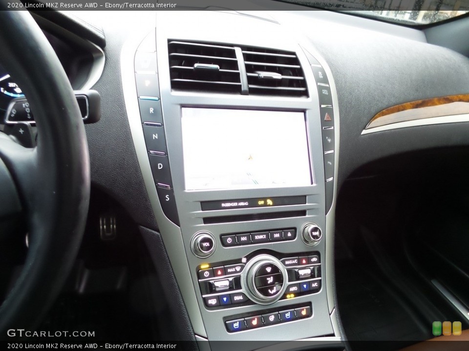 Ebony/Terracotta Interior Controls for the 2020 Lincoln MKZ Reserve AWD #145871839