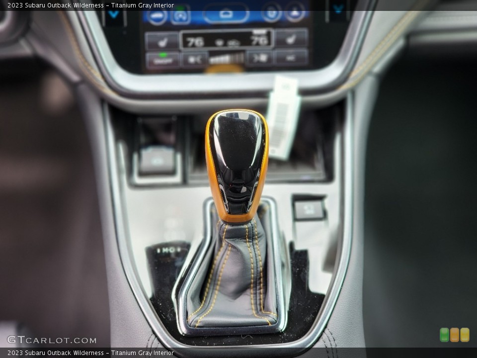 Titanium Gray Interior Transmission for the 2023 Subaru Outback Wilderness #145872914