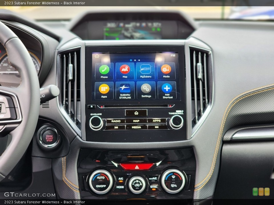 Black Interior Controls for the 2023 Subaru Forester Wilderness #145873250