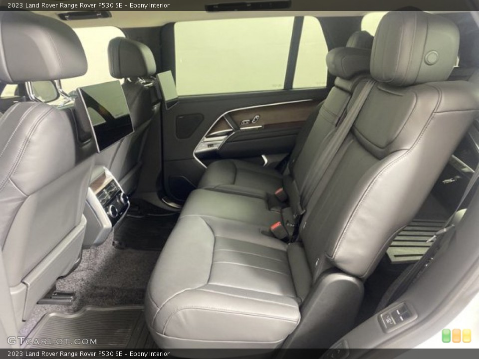 Ebony Interior Rear Seat for the 2023 Land Rover Range Rover P530 SE #145873859