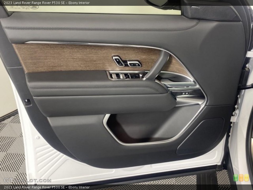 Ebony Interior Door Panel for the 2023 Land Rover Range Rover P530 SE #145873979