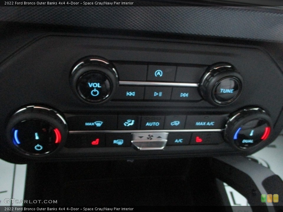 Space Gray/Navy Pier Interior Controls for the 2022 Ford Bronco Outer Banks 4x4 4-Door #145874813