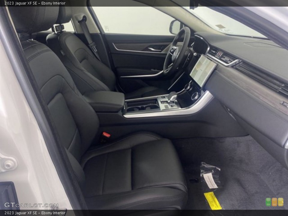 Ebony Interior Front Seat for the 2023 Jaguar XF SE #145875284