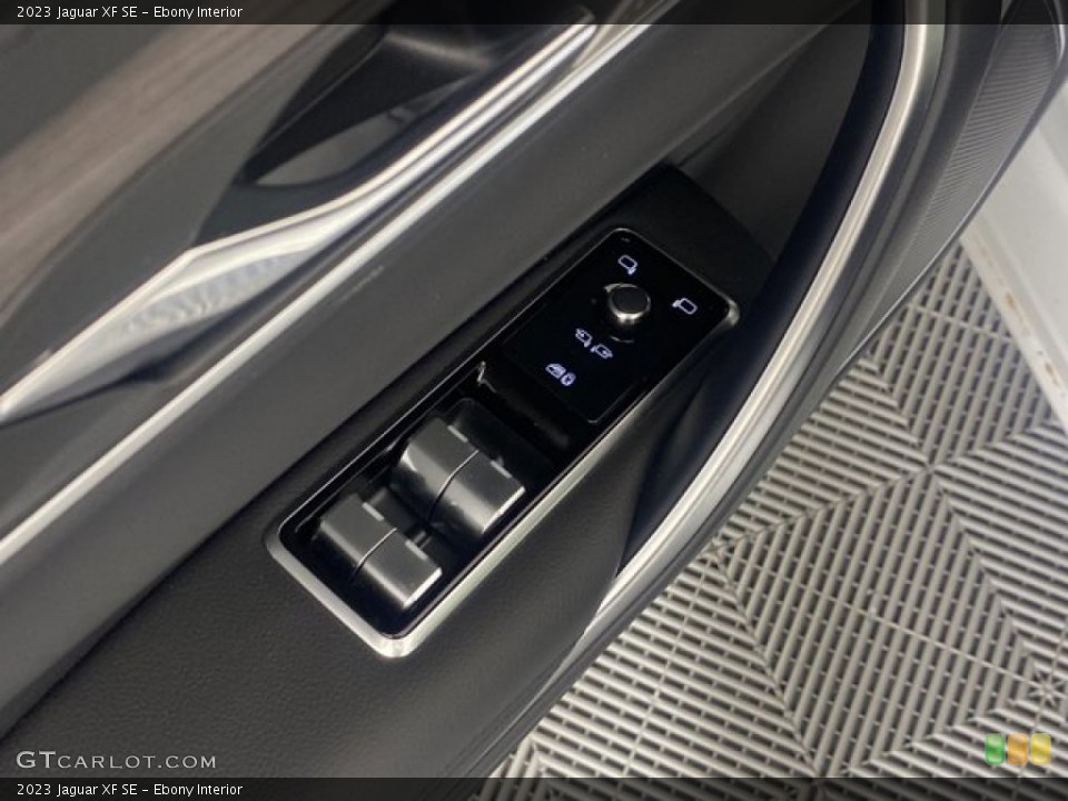 Ebony Interior Door Panel for the 2023 Jaguar XF SE #145875406