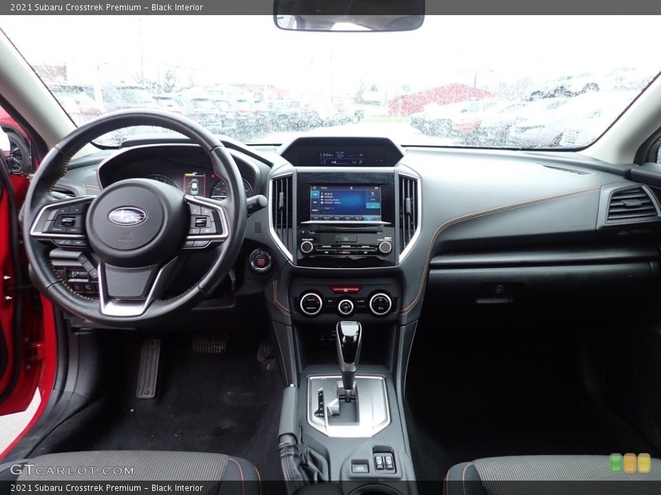 Black Interior Dashboard for the 2021 Subaru Crosstrek Premium #145877932