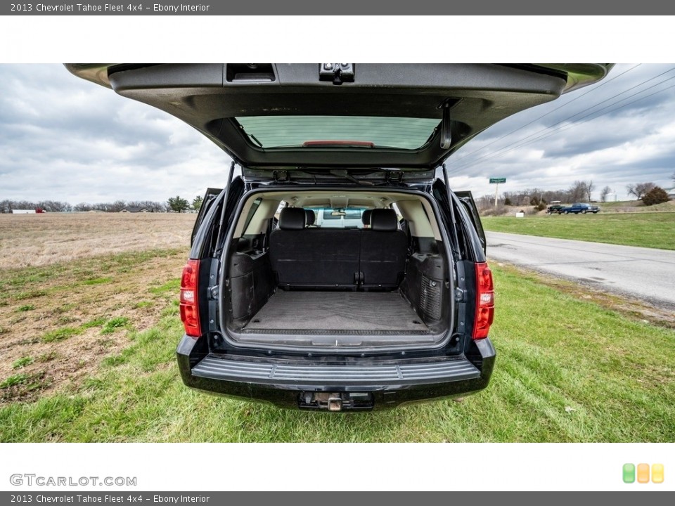 Ebony Interior Trunk for the 2013 Chevrolet Tahoe Fleet 4x4 #145878637