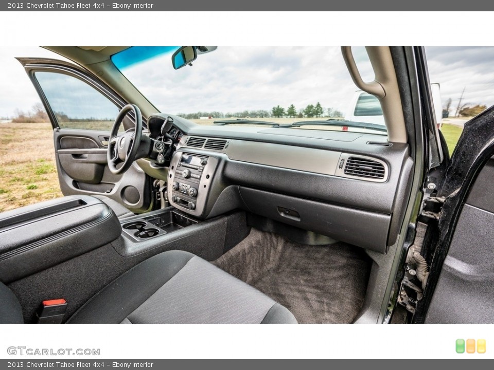 Ebony Interior Dashboard for the 2013 Chevrolet Tahoe Fleet 4x4 #145878691