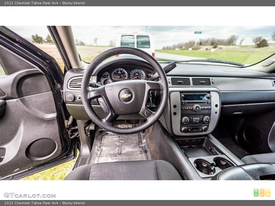 Ebony Interior Controls for the 2013 Chevrolet Tahoe Fleet 4x4 #145878766