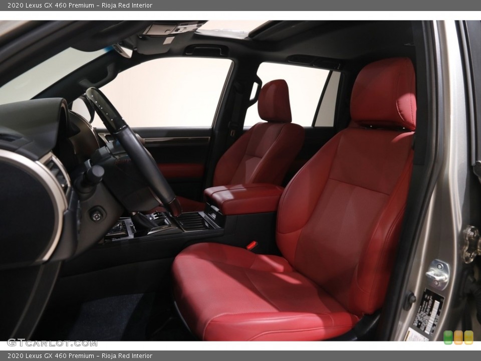 Rioja Red Interior Front Seat for the 2020 Lexus GX 460 Premium #145878910