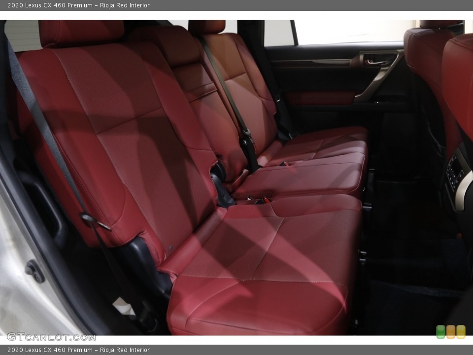 Rioja Red Interior Rear Seat for the 2020 Lexus GX 460 Premium #145879243