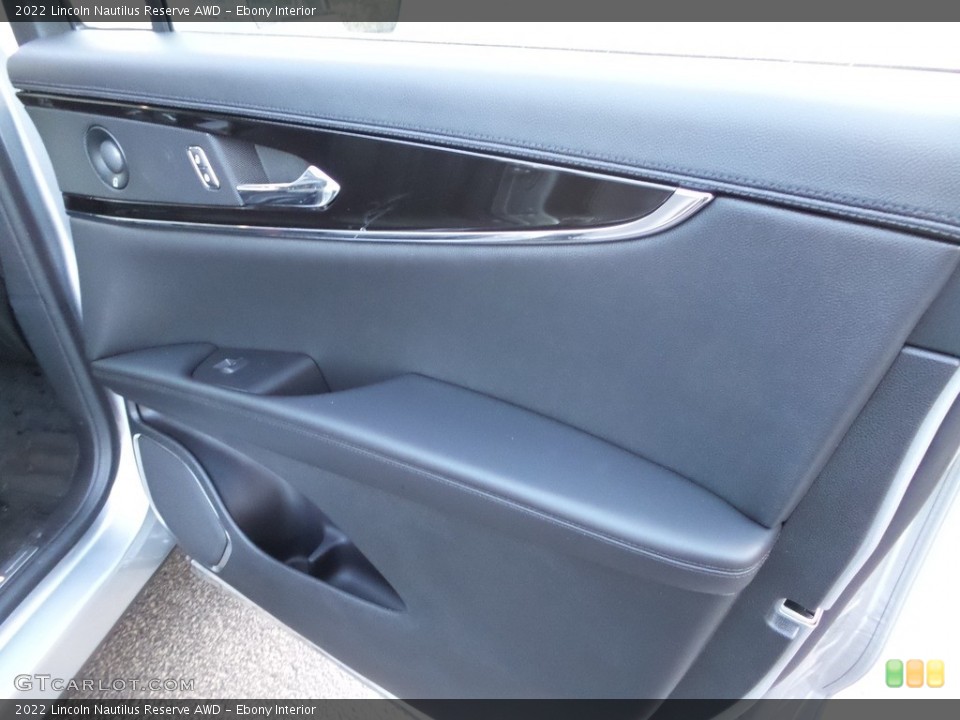 Ebony Interior Door Panel for the 2022 Lincoln Nautilus Reserve AWD #145880410