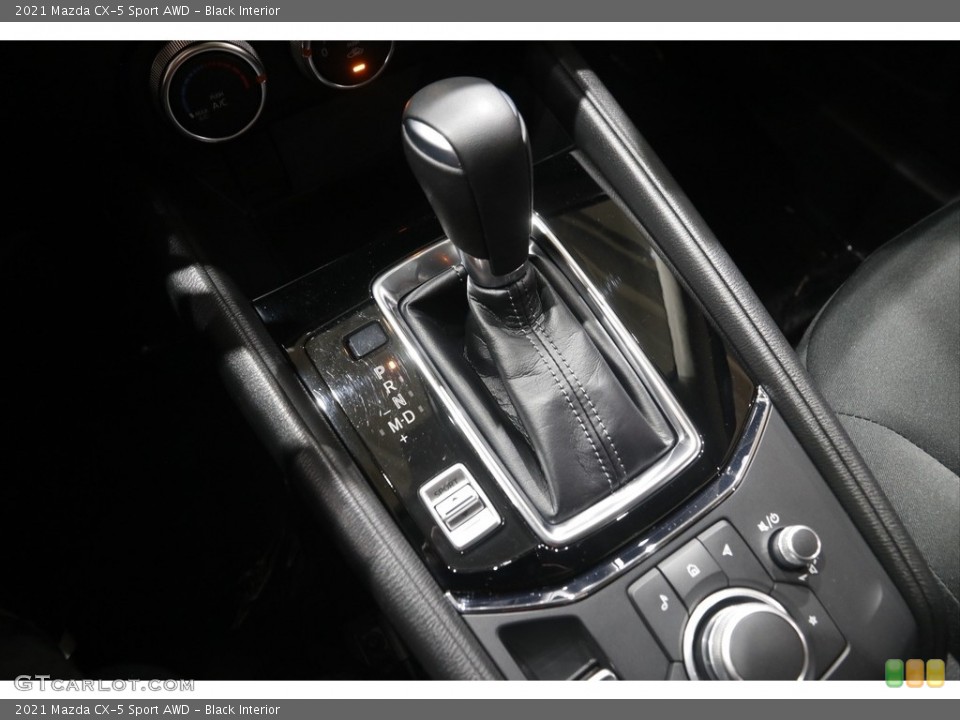 Black Interior Transmission for the 2021 Mazda CX-5 Sport AWD #145880539