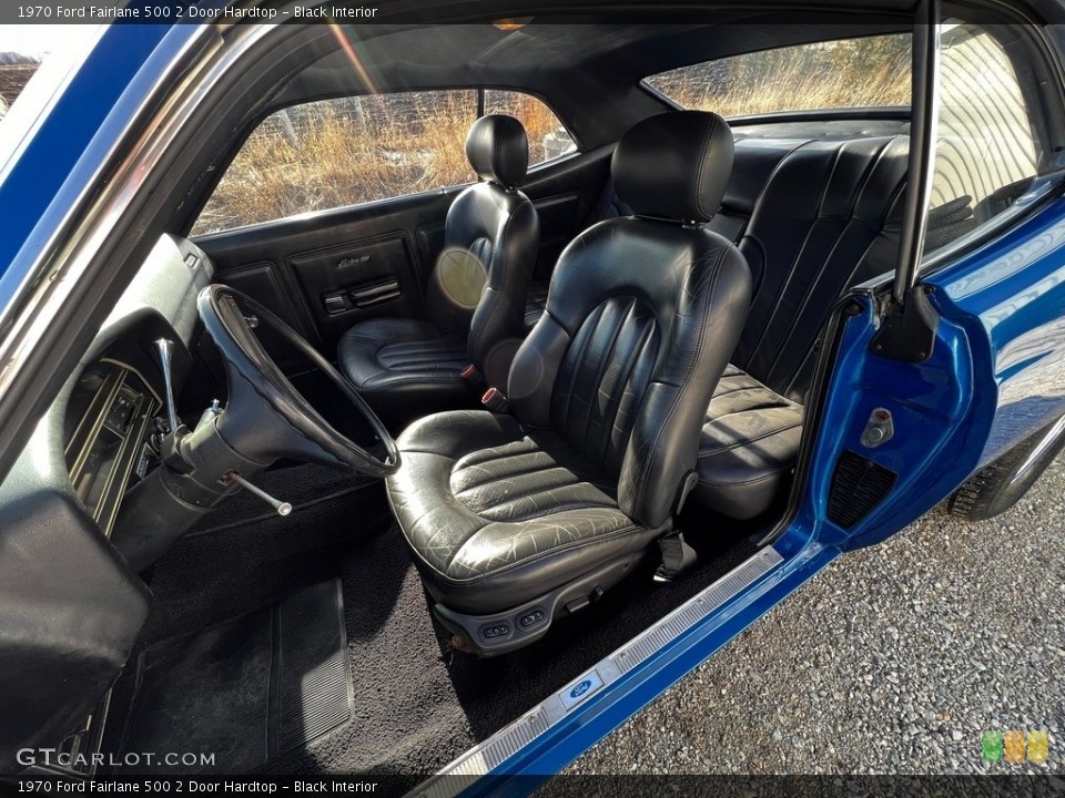 Black 1970 Ford Fairlane 500 Interiors