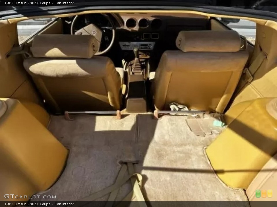 Tan Interior Trunk for the 1983 Datsun 280ZX Coupe #145881769