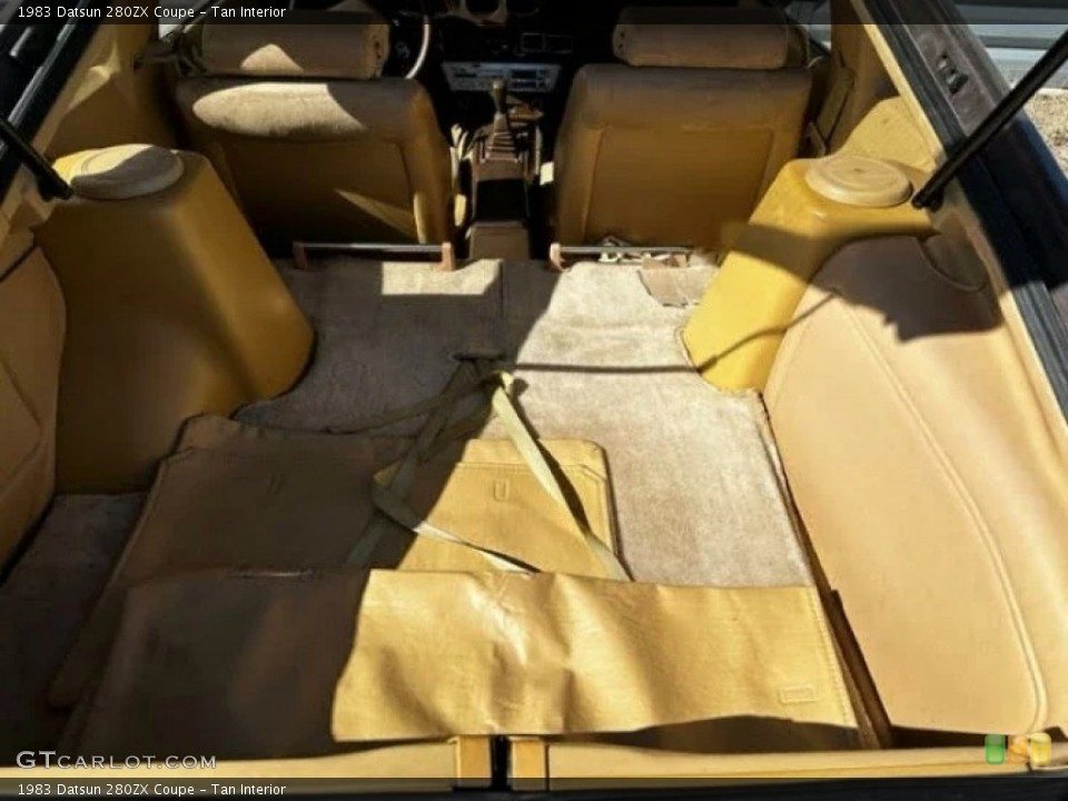 Tan Interior Trunk for the 1983 Datsun 280ZX Coupe #145881787