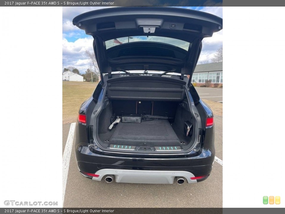 S Brogue/Light Oyster Interior Trunk for the 2017 Jaguar F-PACE 35t AWD S #145883780