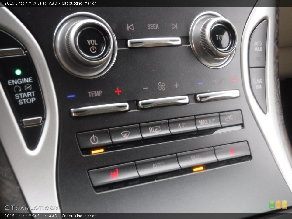Cappuccino Interior Controls for the 2016 Lincoln MKX Select AWD #145884269