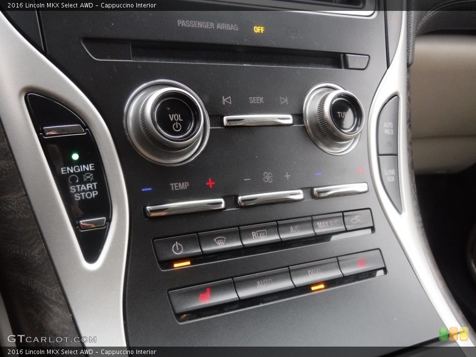 Cappuccino Interior Controls for the 2016 Lincoln MKX Select AWD #145884554