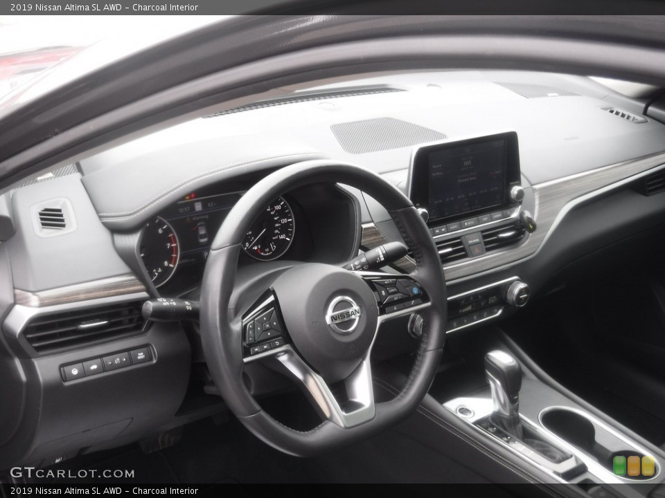 Charcoal Interior Dashboard for the 2019 Nissan Altima SL AWD #145885039