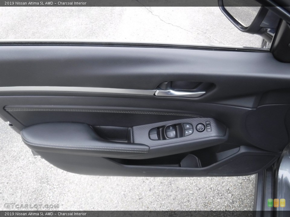 Charcoal Interior Door Panel for the 2019 Nissan Altima SL AWD #145885055