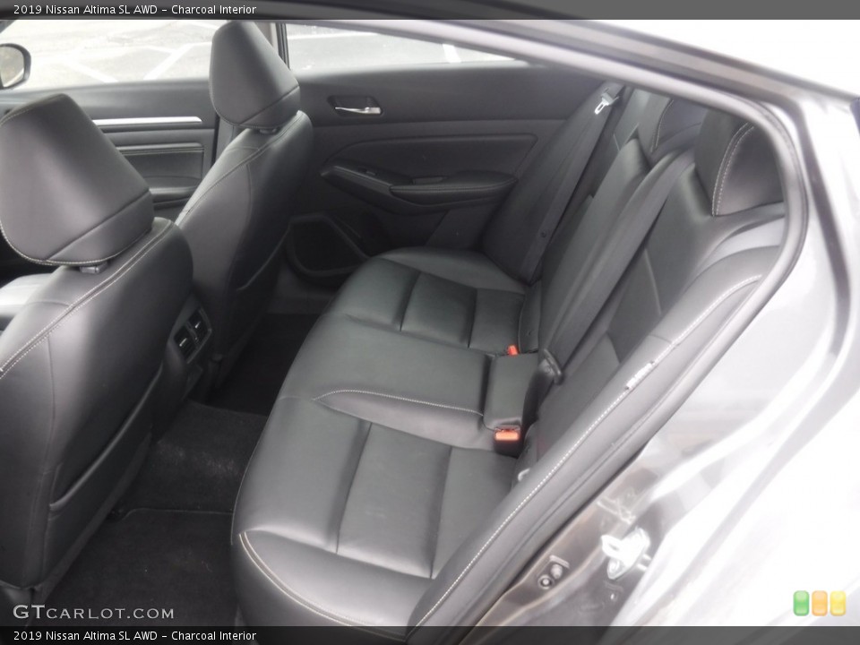 Charcoal Interior Rear Seat for the 2019 Nissan Altima SL AWD #145885316
