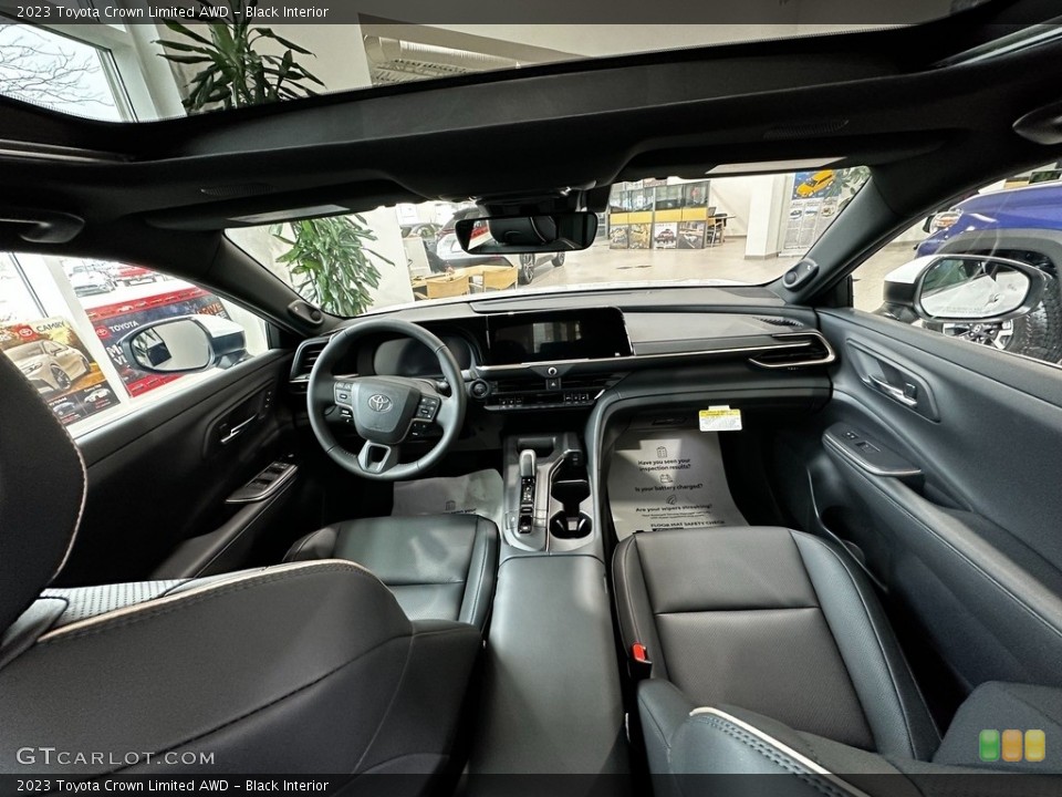 Black Interior Photo for the 2023 Toyota Crown Limited AWD #145886795