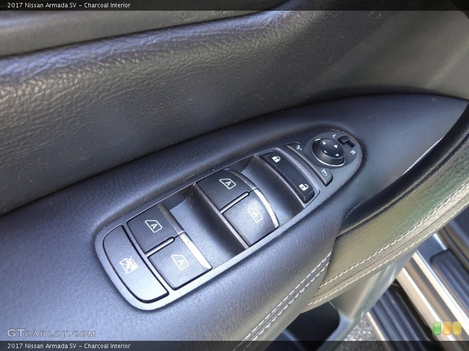 Charcoal Interior Door Panel for the 2017 Nissan Armada SV #145889063