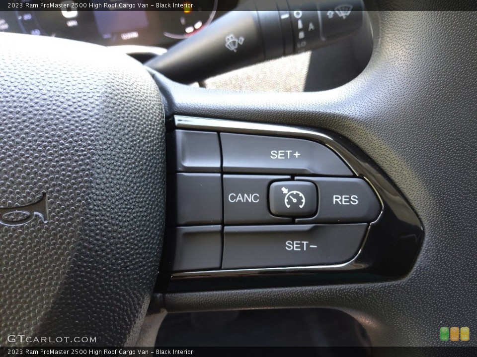 Black Interior Steering Wheel for the 2023 Ram ProMaster 2500 High Roof Cargo Van #145889393