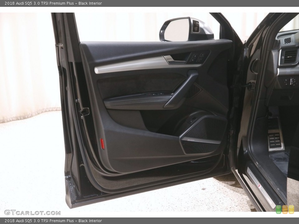 Black Interior Door Panel for the 2018 Audi SQ5 3.0 TFSI Premium Plus #145889703