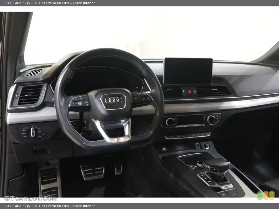 Black Interior Dashboard for the 2018 Audi SQ5 3.0 TFSI Premium Plus #145889751