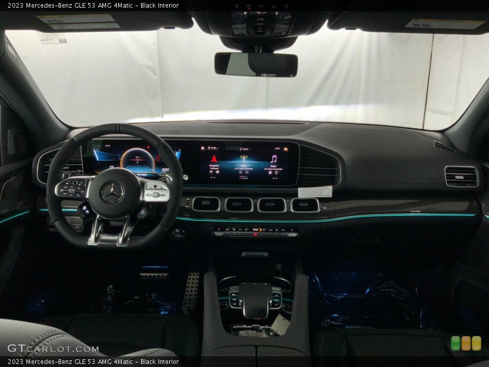 Black Interior Dashboard for the 2023 Mercedes-Benz GLE 53 AMG 4Matic #145889892