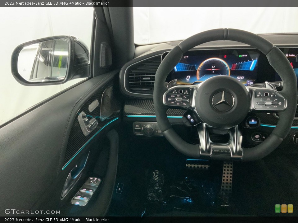 Black Interior Steering Wheel for the 2023 Mercedes-Benz GLE 53 AMG 4Matic #145889910