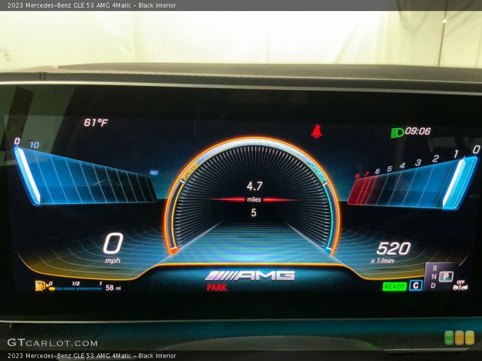 Black Interior Gauges for the 2023 Mercedes-Benz GLE 53 AMG 4Matic #145890027